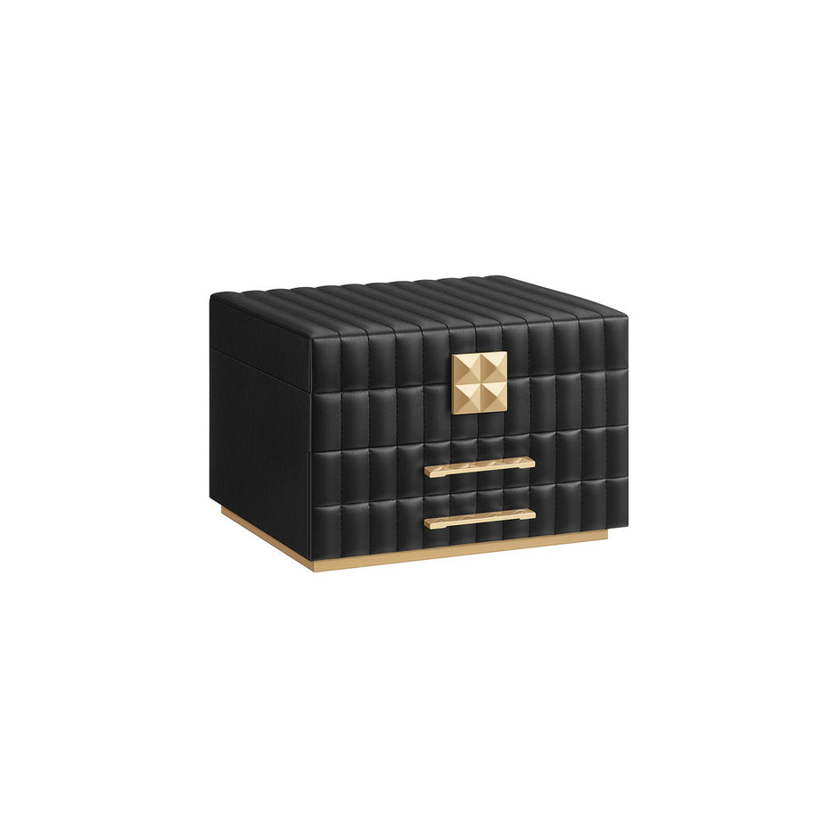 Songmics Home Anah Collection - Schmuckschachteln mit Mirror 3 Levels Wolkwit