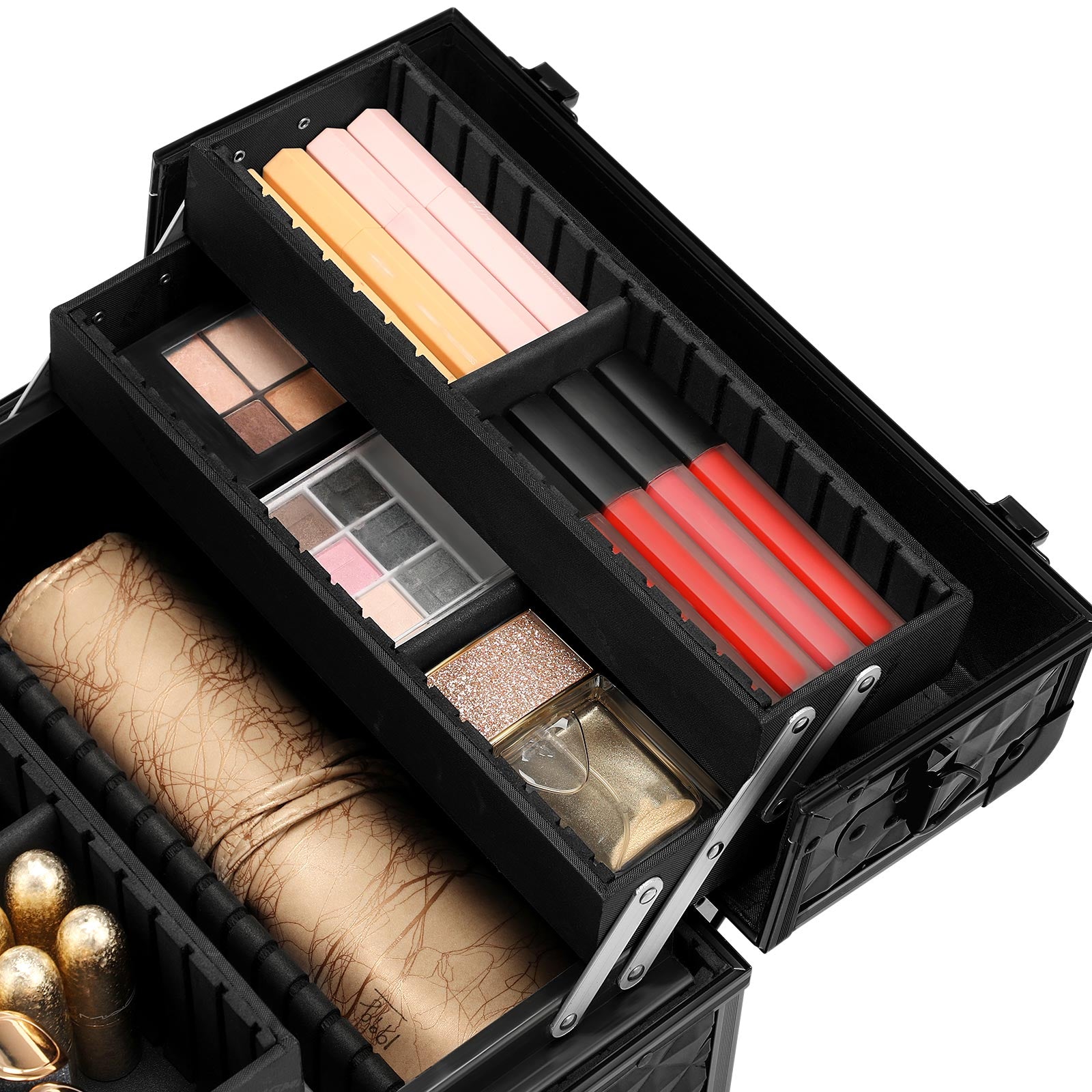 Kosmetikkoffer - mit schwarzem Griff