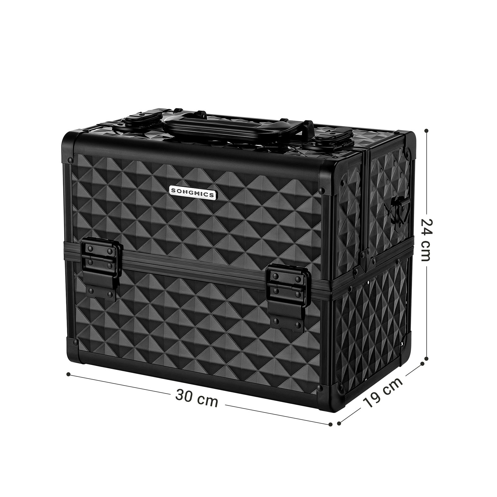 Kosmetikkoffer - mit schwarzem Griff