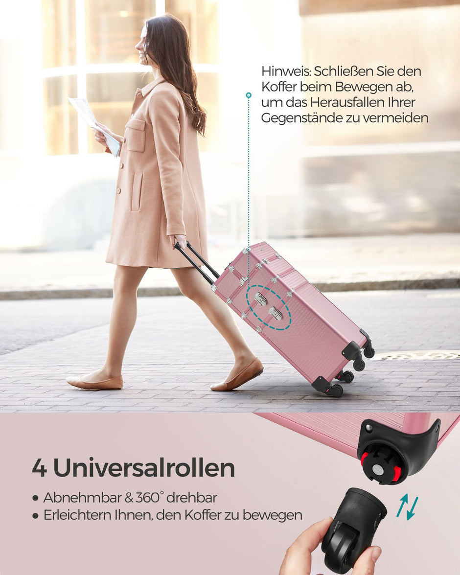 Kosmetischer Stamm-3-in-1-Make-up-Fallpastel rosa