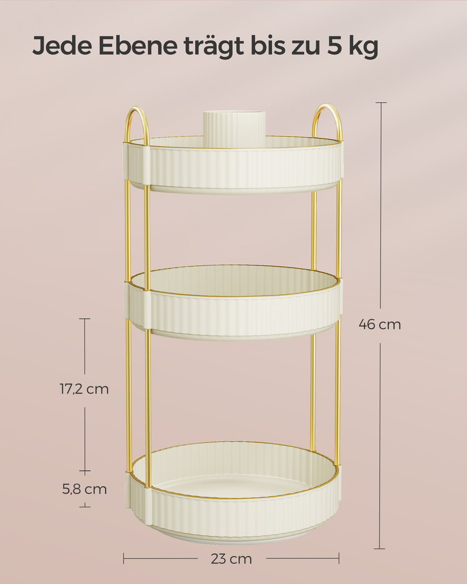 Make-up Organizer-rotierende Gift-Ideen-Wolkwit