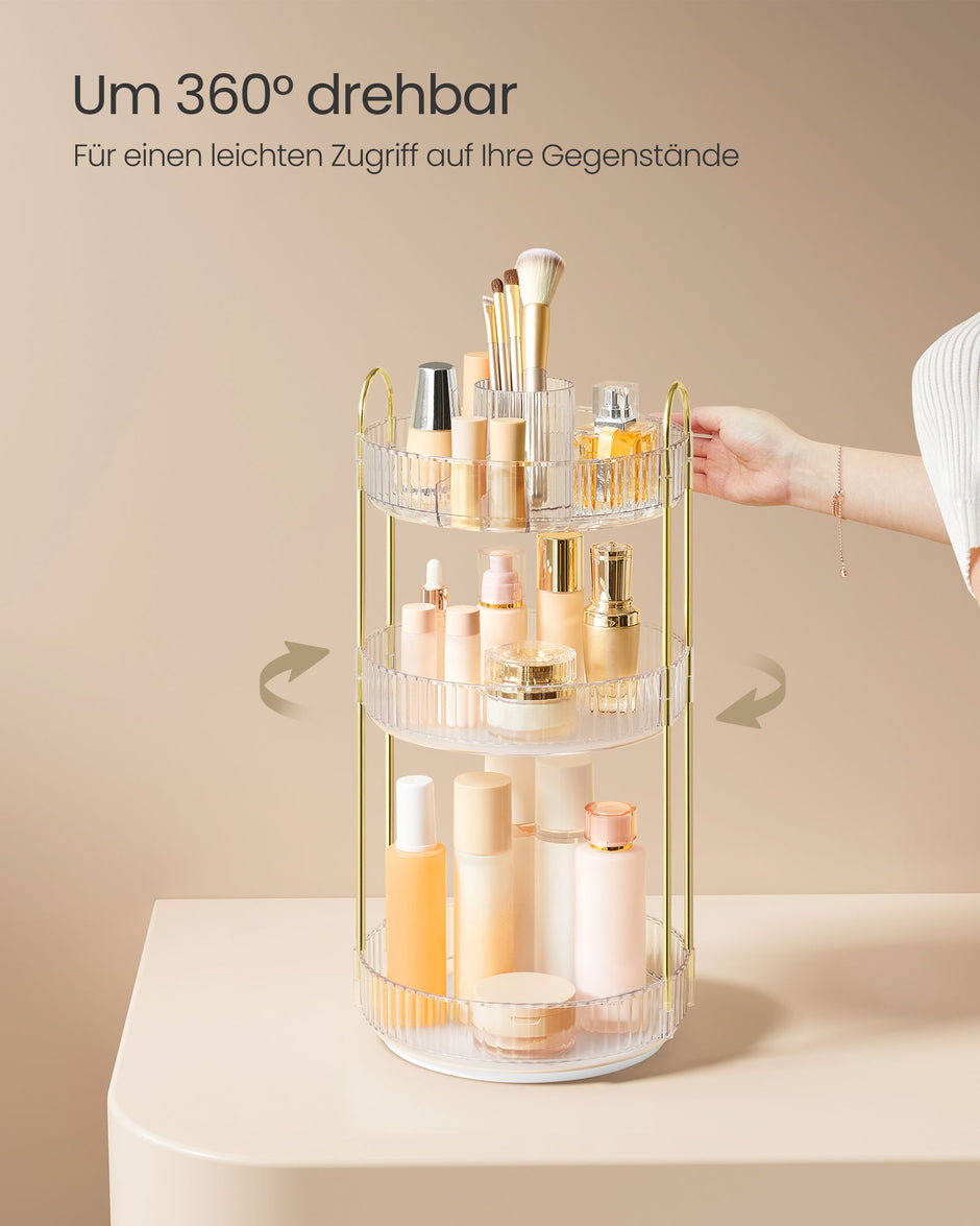 Make-up Organizer-3 Level-Gift-Ideentransparent