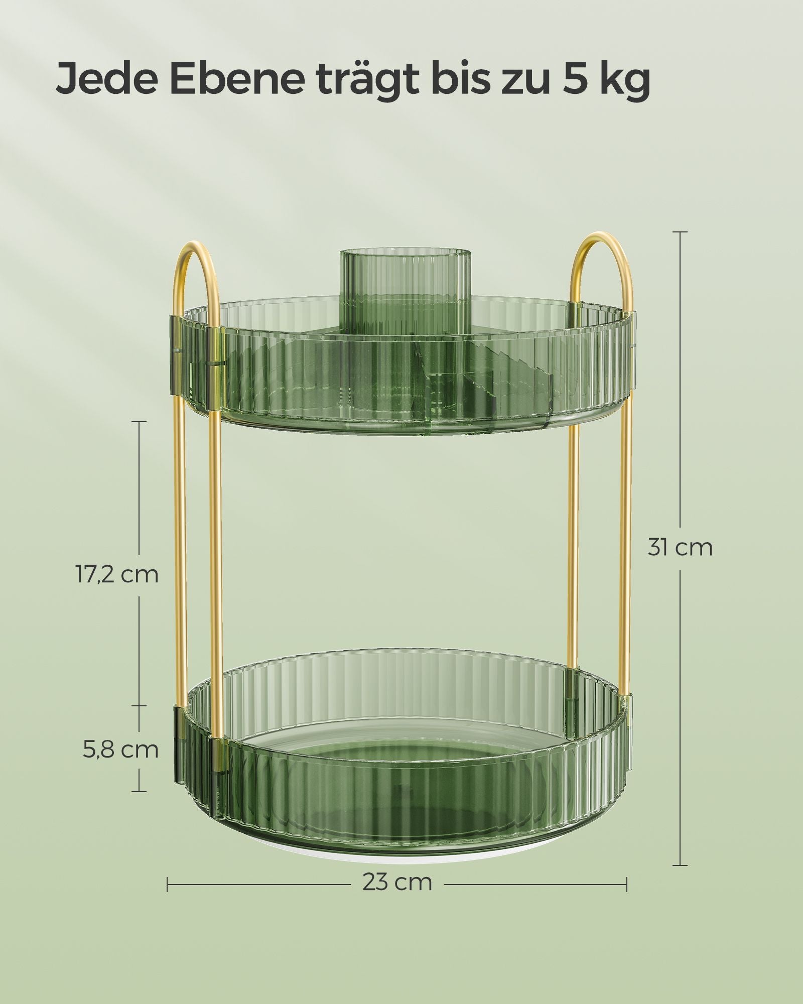 Make-up-Organizer-360 ° Rotatierbar
