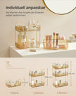 Make-up Organizer-Rektular-Gift-Ideenchampagne Gold
