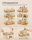 Make-up Organizer-Rektular-Gift-Ideenchampagne Gold