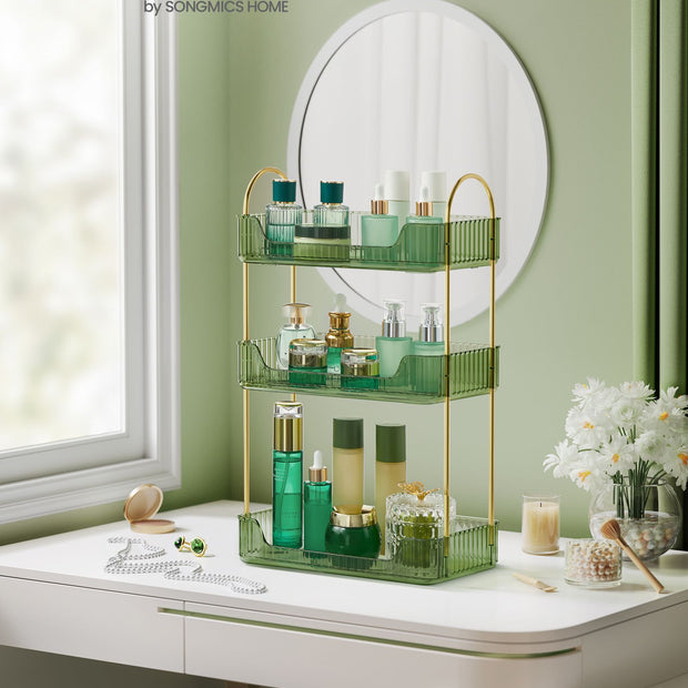 Make-up Organizer-for-Schminktisch-Gift-Ideenlichtgrün