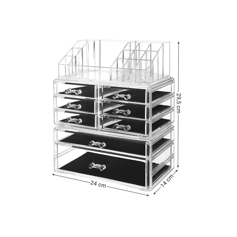 Kosmetischer Organizer - transparent