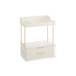 Make-up-Organizer 4 Stufen 20 x 32 x 39,1 cm, Wolkwit
