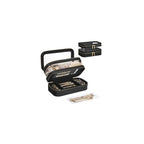 Make-up-Tasche mit Schmuckschachtel-Tintenschwarz