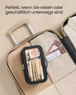 Make-up-Tasche mit Schmuckschachtel-Tintenschwarz