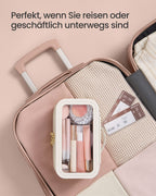 Make-up-Tasche mit Schmuckschachtel Wolk weiß