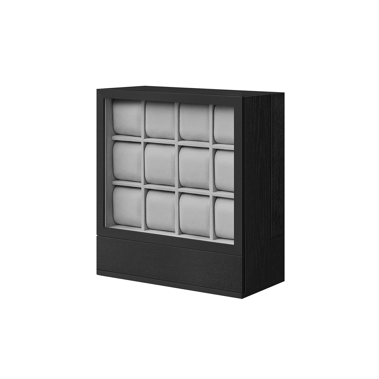 Uhr Box-12-Fächer-mit der Fenstergift-Ideen-Kaffee Brown
