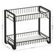 Kräuterregal - Kitchen Rack - Arbeitsplatte Organizer - Badezimmerregal - Schwarz