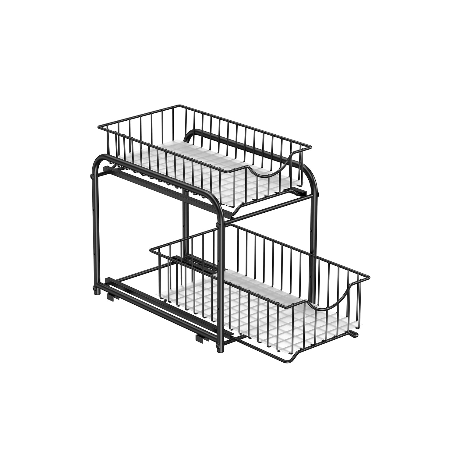 Küchengastorganisator - stapelbar - klassisch schwarz