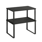 Kräuterregale - Küchenboards - Küchenorganisatoren - 2 - Metallrahmen - Weiß / natürlich