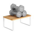 Kräuterregale - Küchenboards - Küchenorganisatoren - 2 - Metallrahmen - Weiß / natürlich