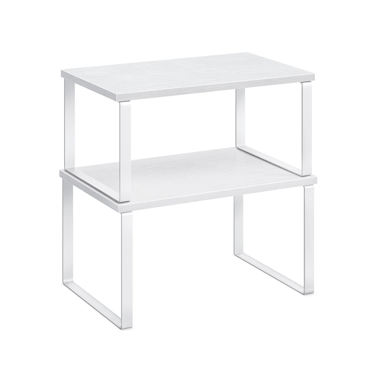 Kräuterregale - Küchenboards - Küchenorganisatoren - 2 - Metallrahmen - Weiß / natürlich