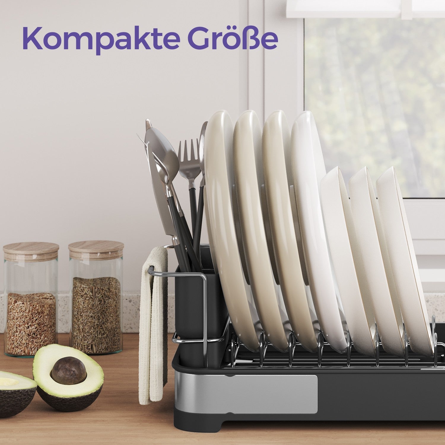 Rack klein abtropfen, Rack für das Waschbecken abtropfen lassen, Rack abtropfen lassen