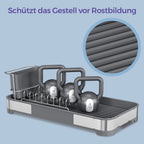 Rack klein abtropfen, Rack für das Waschbecken abtropfen lassen, Rack abtropfen lassen