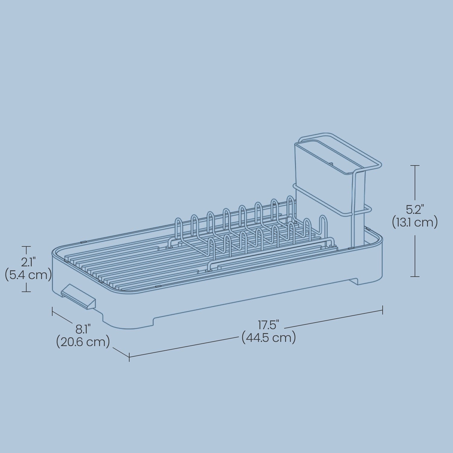 Rack klein abtropfen, Rack für das Waschbecken abtropfen lassen, Rack abtropfen lassen
