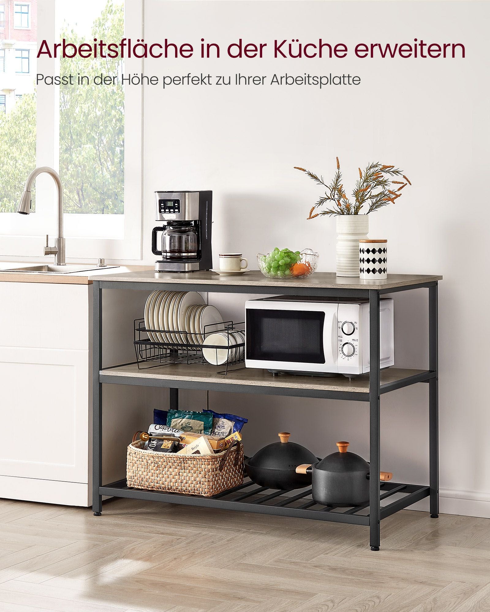 Küchenplanung - 3 Level - 60 × 120 × 90 cm - Industriedesign