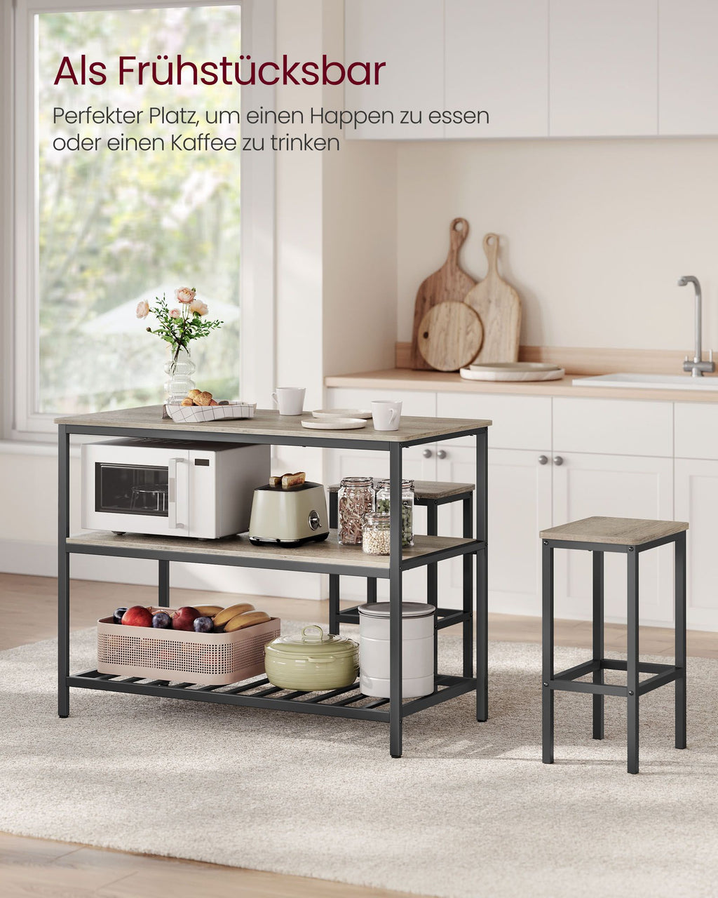 Küchenplanung - 3 Level - 60 × 120 × 90 cm - Industriedesign