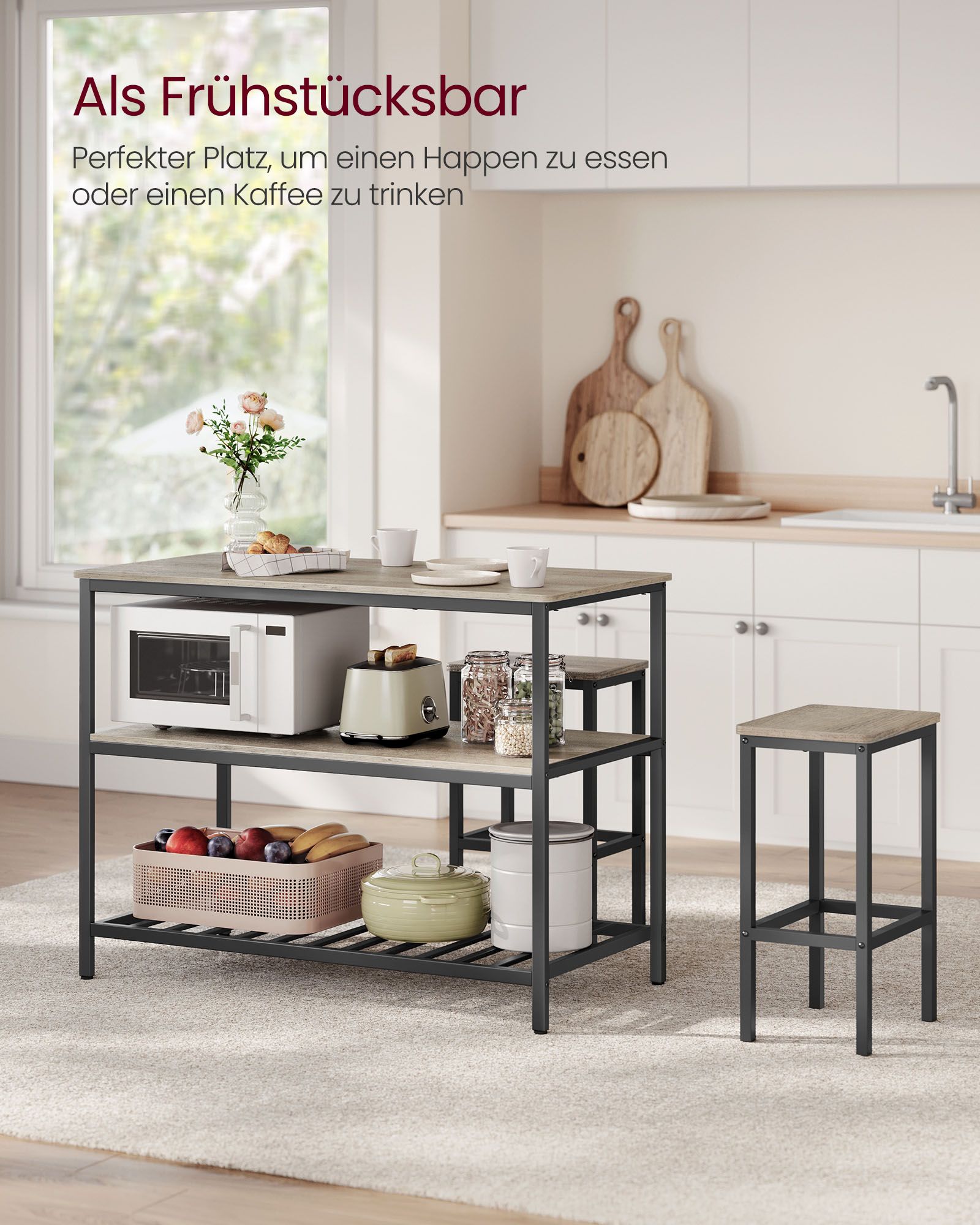 Küchenplanung - 3 Level - 60 × 120 × 90 cm - Industriedesign