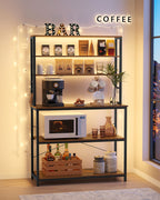 Küchenplan - Industrielles Design - Vintage Brown & Schwarz