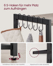Küchenregal mit Sockets Greige Spotted Tinte schwarz