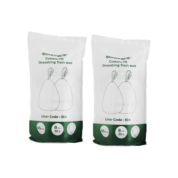 Müllsäcke - mit weißem Kordelzug - Universal Format