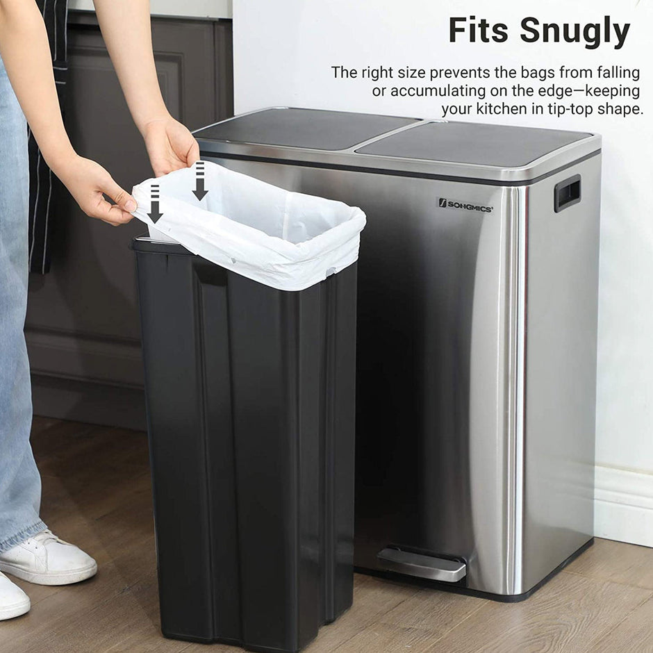 Müllsäcke - mit weißem Kordelzug - Universal Format