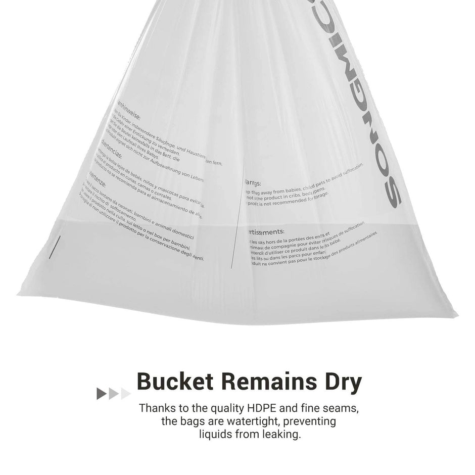Müllsäcke - mit weißem Kordelzug - Universal Format