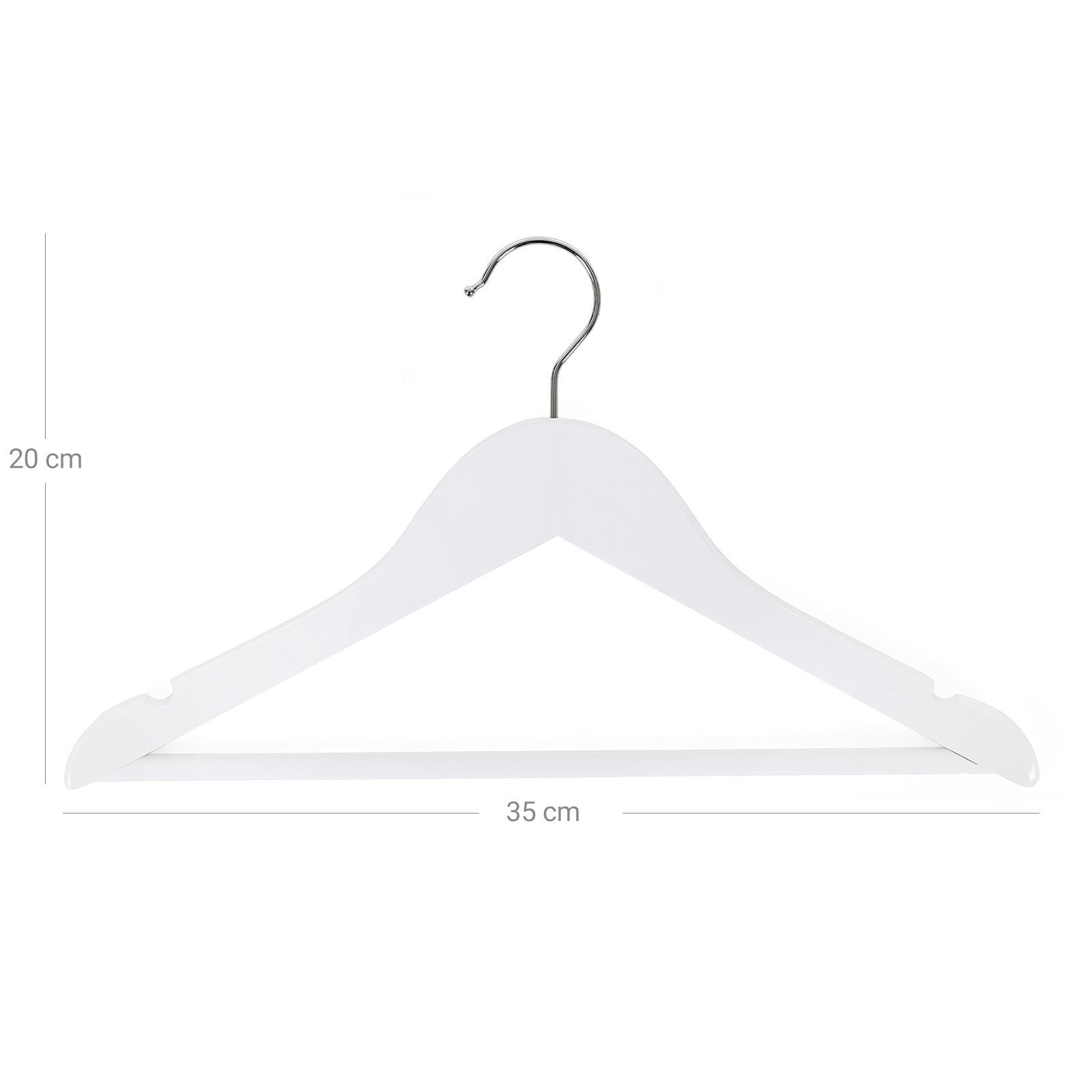 Bekleidungsbügel - für Kinder - Massivholz - Anti -Slip - 20 -Set von 20