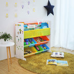 Kinderkabinett - für Spielzeug und Bücher - farbenfroh