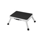 Faltbare Treppe - mit Nicht -Slip -Matte - bis zu 150 kg - weiß