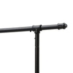 Kleidungsständer - Industrielles Design - auf Rädern - Abführbar bis zu 110 kg - schwarz