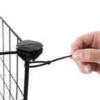 Tierkäfig - Kaninchenkäfig / Cavia Cage - Tierherz - Schwarz