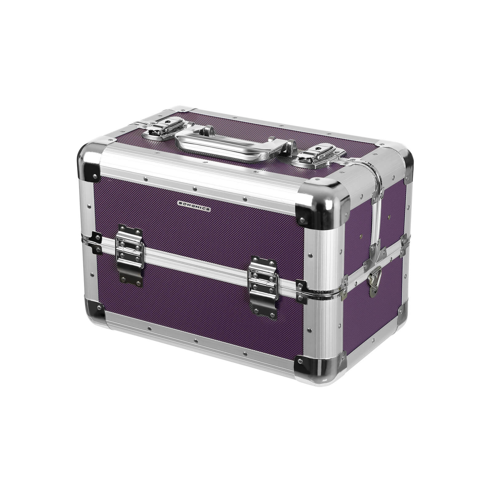 Make-up Case-Compact-Purpur