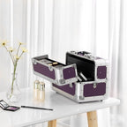 Make-up Case-Compact-Purpur