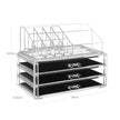 Make-up Organizer-3 Schubladen transparent