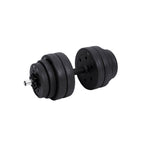 Halkerset - Verstellbare Hanteln - 20 kg / 30 kg - Kunststoff mit Stahlrohr