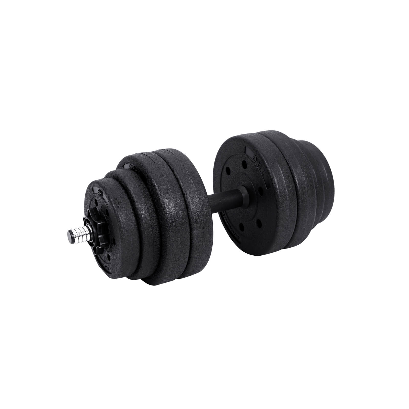 Halkerset - Verstellbare Hanteln - 20 kg / 30 kg - Kunststoff mit Stahlrohr