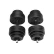 Halker - Dumbbell -Set - 2 x 15 kg - insgesamt 30 kg - schwarz