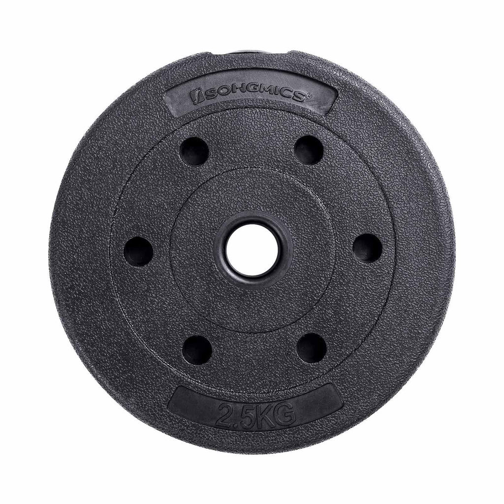 Halker - Dumbbell -Set - 2 x 15 kg - insgesamt 30 kg - schwarz