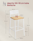 Barhocker - Industriedesign - 2 - Beige