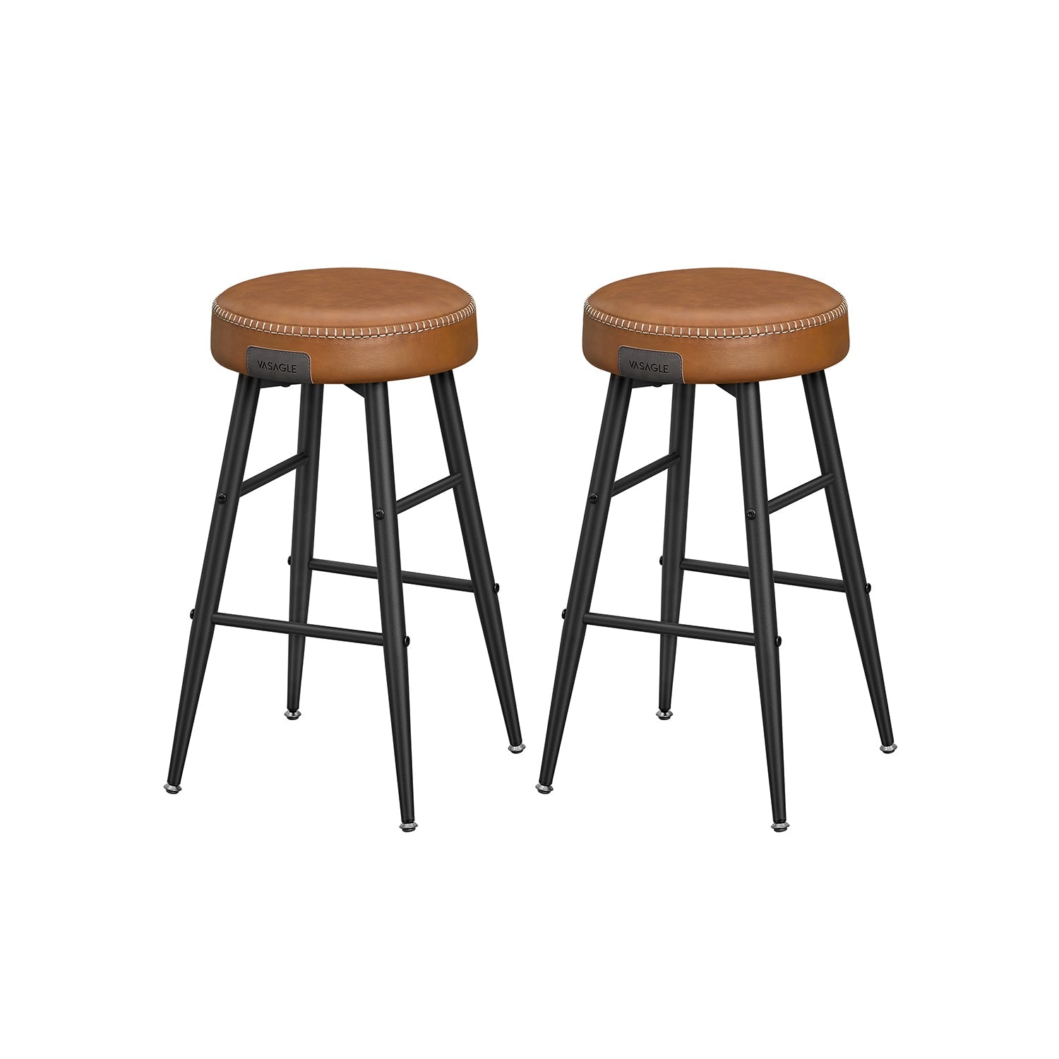 Ekho -Kollektion - Barhocker - 2 - einfach zu montieren - 63 cm hoch