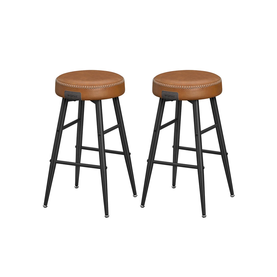 Ekho -Kollektion - Barhocker - 2 - einfach zu montieren - 63 cm hoch