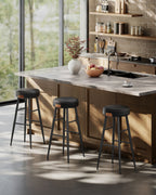 Ekho collection - Bar stool - Set of 2 - Basic Black