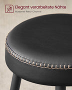 Ekho collection - Bar stool - Set of 2 - Basic Black