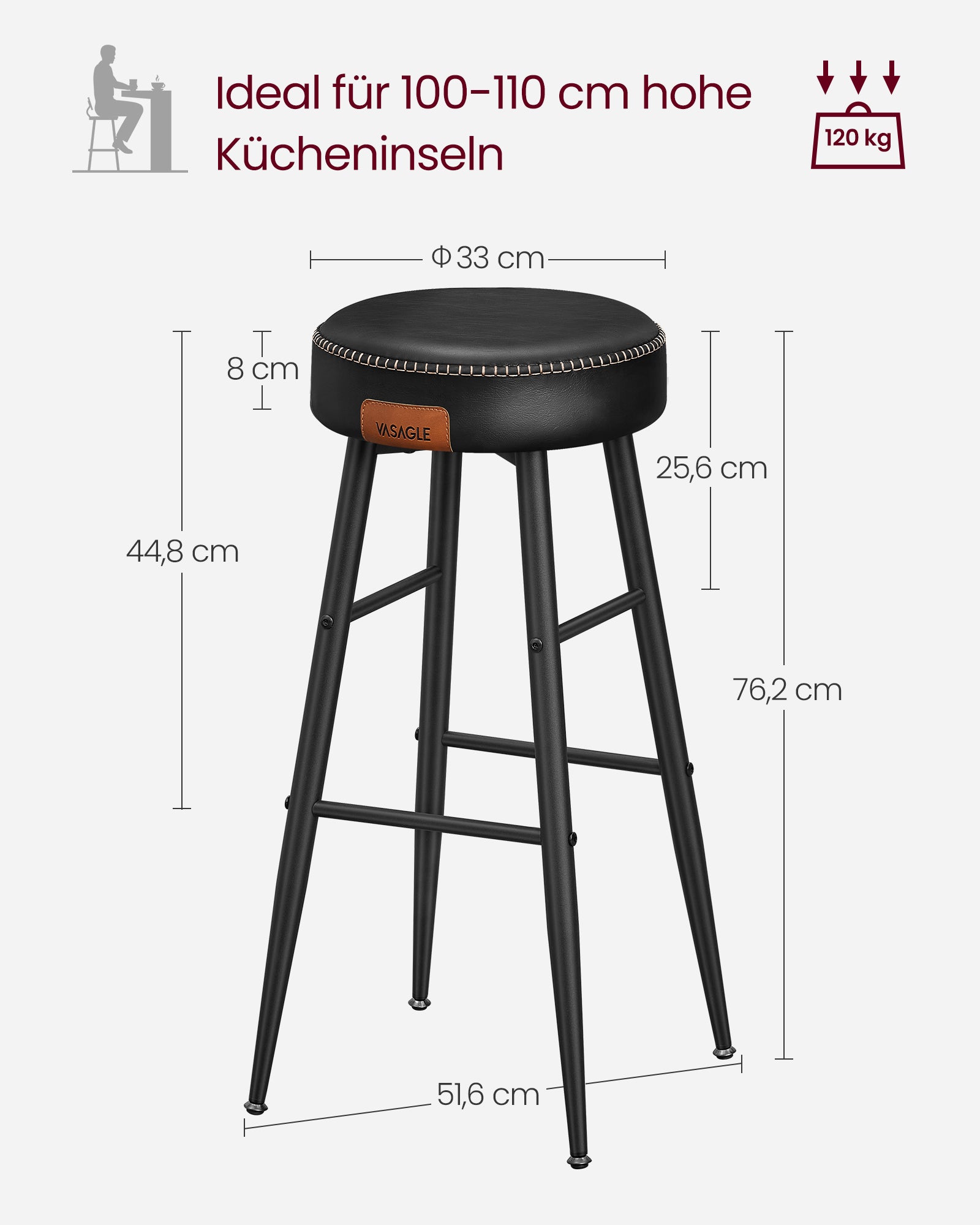 Ekho -Kollektion - Barhocker - 2 - Industriedesign - Industriedesign